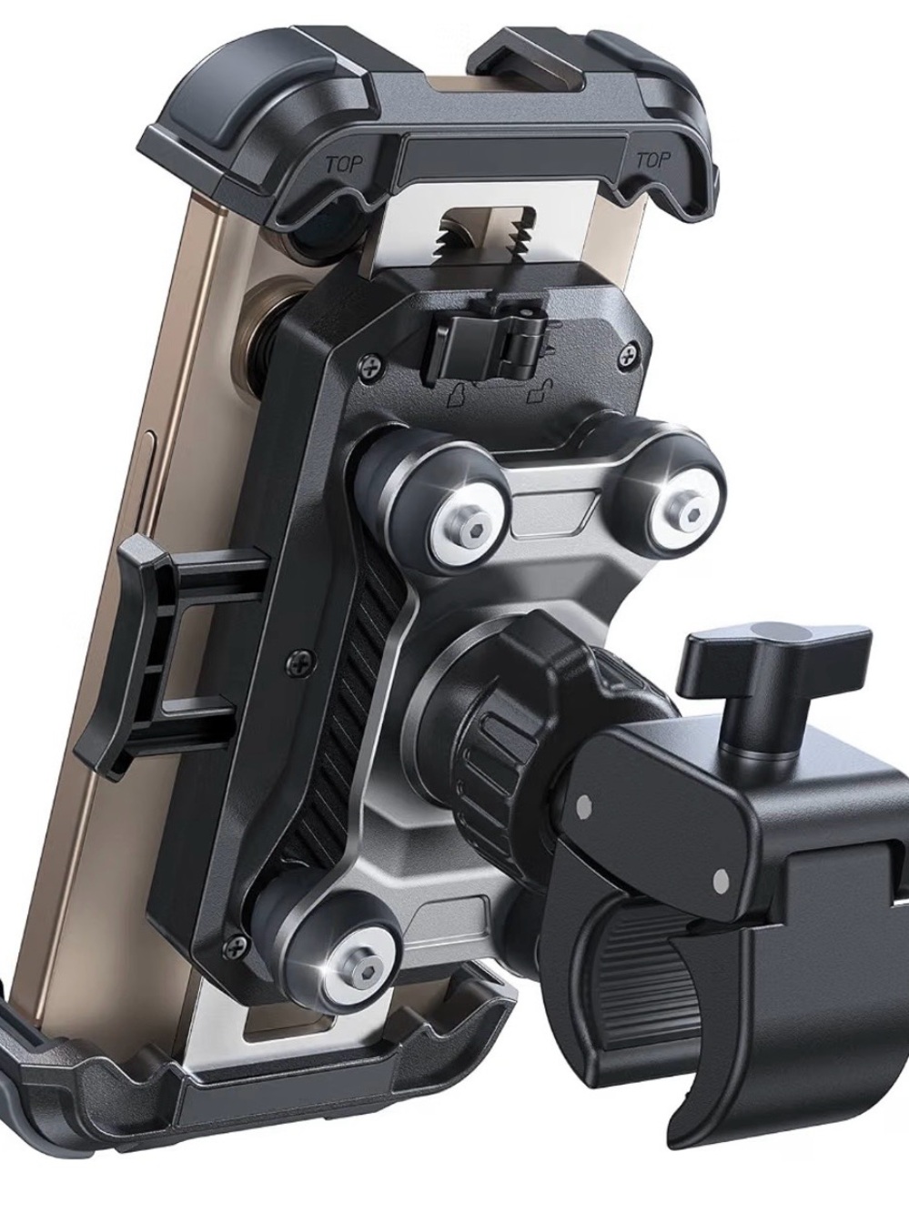 Universal Black Motorcycle Phone Mount Holder for VR/AR Accessories